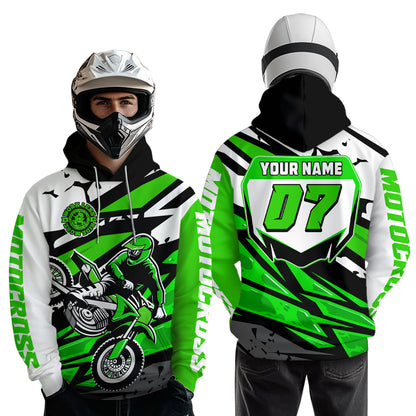 Custom Motocross Hoodie for Men Women Adult Dirt Bike Racing Hoodie Riding Shirt MH446