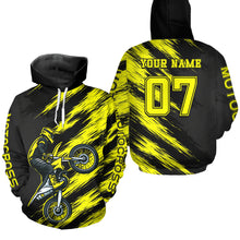 Load image into Gallery viewer, Custom Motocross Hoodie for Men Women Adult Dirt Bike Racing Hoodie Riding Shirt MH483