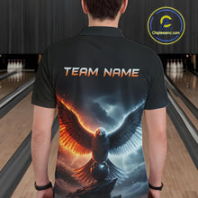 Load image into Gallery viewer, Eagle Bowling Shirts Team Women Men Custom Bowling Jersey Bowl Polo&amp;1/4 Zip MBL240