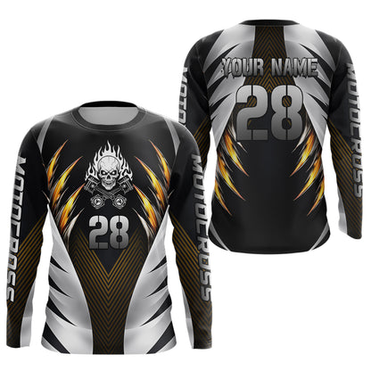 Custom Motocross Jersey for Kid Adult Dirt Bike Shirts Men Kid Women Riding Shirt XM490