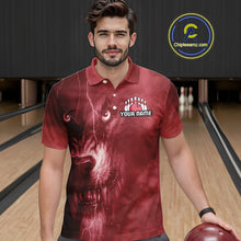 Load image into Gallery viewer, Wolf Bowling Shirts for Team Women Men Custom Wolf Bowling Jerseys for Couples MBL204