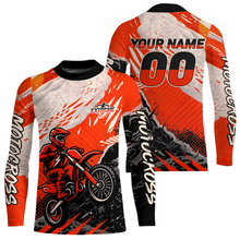 Load image into Gallery viewer, Red Motocross Jersey Custom Dirt Bike Shirts Men Kid Women Racing Off road Jersey XM416