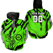 Load image into Gallery viewer, Personalized Motocross Hoodie for Men Women Dirt Bike Racing Hoodie Custom Riding Shirt MH428