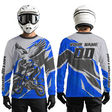 Load image into Gallery viewer, Blue Eagle Custom Motocross Jersey Men Women Kid Dirt Bike Shirts Motorcycle Shirt XM435