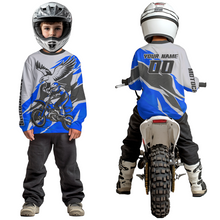 Load image into Gallery viewer, Blue Eagle Custom Motocross Jersey Men Women Kid Dirt Bike Shirts Motorcycle Shirt XM435