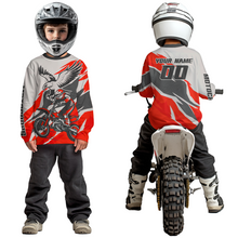 Load image into Gallery viewer, Red Eagle Custom Motocross Jersey Men Women Kid Dirt Bike Shirts Motorcycle Shirt XM435