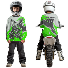 Load image into Gallery viewer, Green Eagle Custom Motocross Jersey Men Women Kid Dirt Bike Shirts Motorcycle Shirt XM435