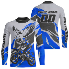 Load image into Gallery viewer, Blue Eagle Custom Motocross Jersey Men Women Kid Dirt Bike Shirts Motorcycle Shirt XM435