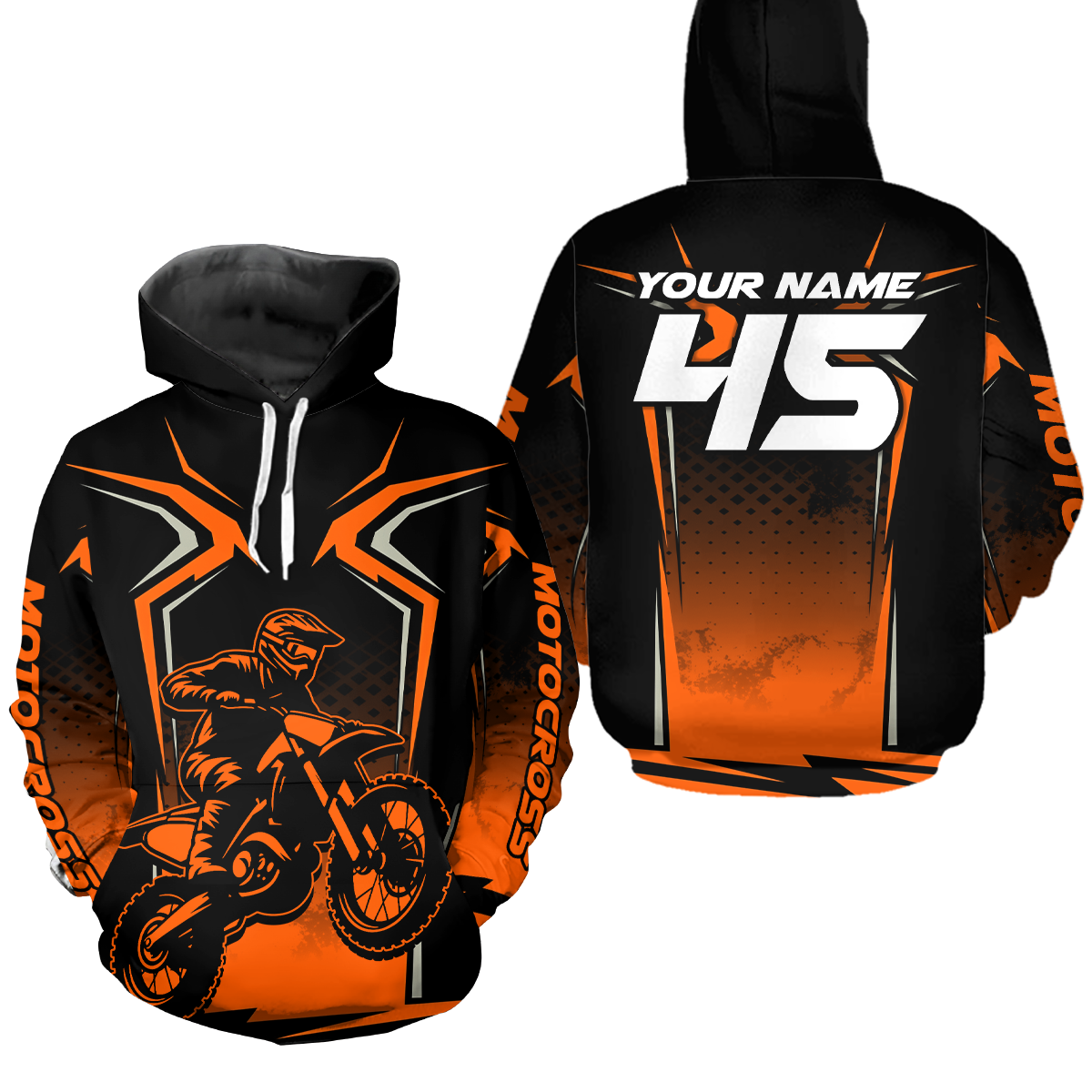 Custom Motocross Hoodie for Men Women Adult Dirt Bike Hoodie Off road Racing Shirt MH442