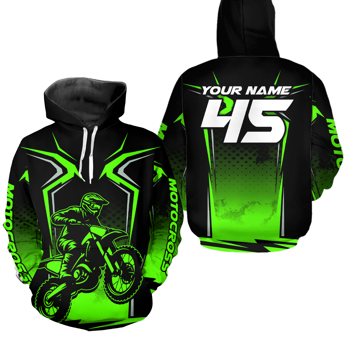 Custom Motocross Hoodie for Men Women Adult Dirt Bike Hoodie Off road Racing Shirt MH442