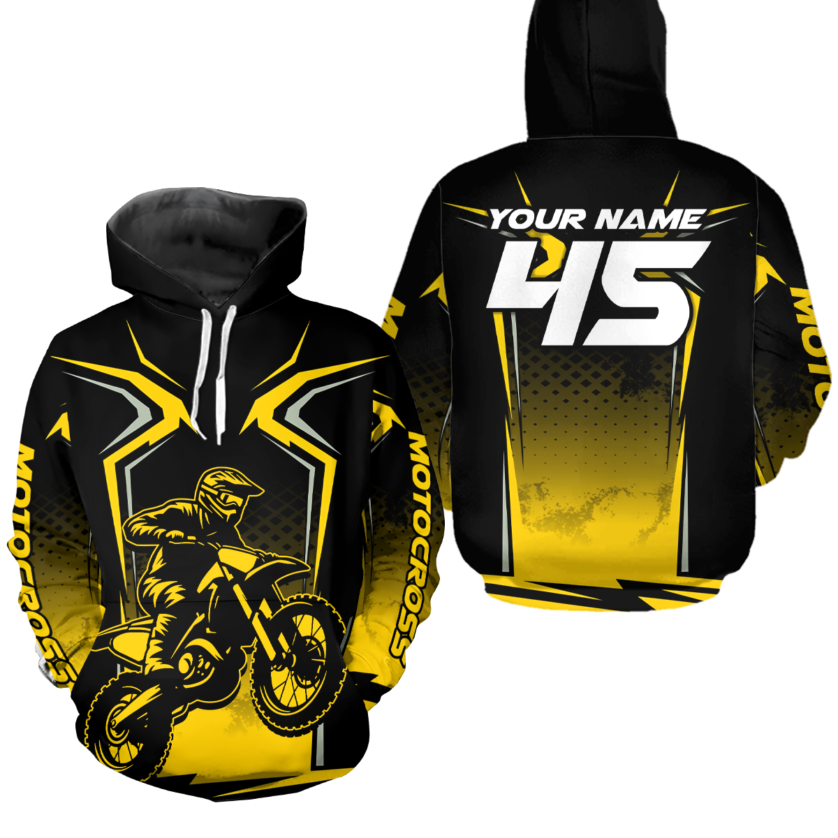 Custom Motocross Hoodie for Men Women Adult Dirt Bike Hoodie Off road Racing Shirt MH442