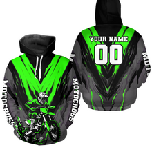 Load image into Gallery viewer, Personalized Motocross Hoodie Men Women Dirt Bike Racing Hoodie Custom Riding Shirt MH443