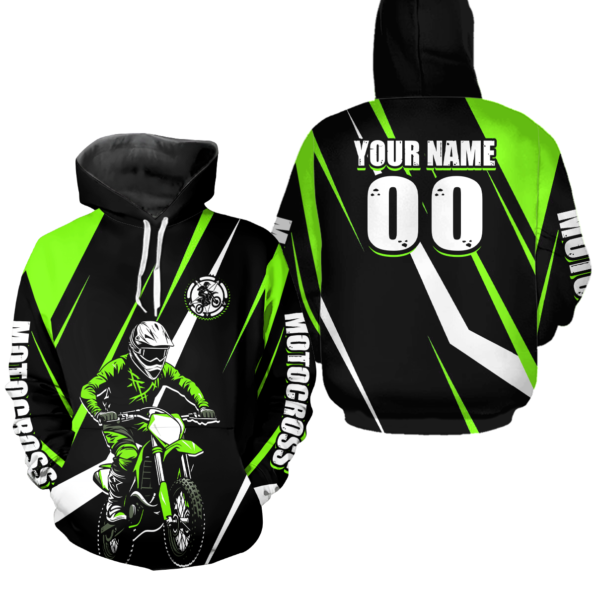 Custom Motocross Hoodie for Men Women Adult Dirt Bike Racing Hoodie Riding Shirt MH454