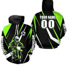 Load image into Gallery viewer, Custom Motocross Hoodie for Men Women Adult Dirt Bike Racing Hoodie Riding Shirt MH454