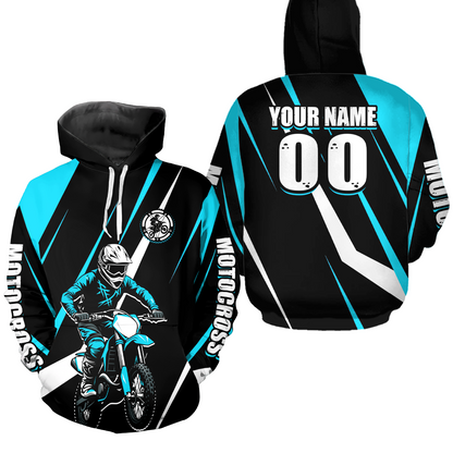 Custom Motocross Hoodie for Men Women Adult Dirt Bike Racing Hoodie Riding Shirt MH454