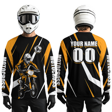 Load image into Gallery viewer, Orange Custom Motocross Racing Jersey Men Women Kid Dirt Bike Motorcycle Riding Shirt XM454