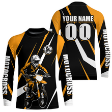 Load image into Gallery viewer, Orange Custom Motocross Racing Jersey Men Women Kid Dirt Bike Motorcycle Riding Shirt XM454