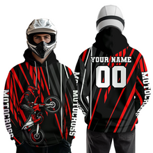 Load image into Gallery viewer, Custom Motocross Racing Hoodie for Men Women Adult Dirt Bike Hoodie Riding Shirt MH461