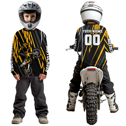Orange Custom Motocross Jersey for Men Women Kid Dirt Bike Shirts Moto Racing Shirt XM461