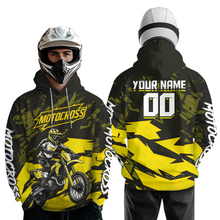 Load image into Gallery viewer, Custom Motocross Hoodie for Adult Men Women Dirt Bike Racing Hoodie Riding Shirt MH468