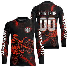 Load image into Gallery viewer, Orange Motocross Jersey for Kid Women Men Custom Dirt Bike Shirts Moto Racing Shirt XM427