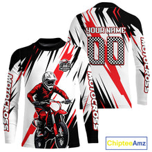 Load image into Gallery viewer, Custom Motocross Racing Jersey for Men Women Kid Dirt Bike Motorcycle Riding Shirt XM453
