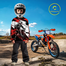 Load image into Gallery viewer, Red and Black Custom Motocross Jersey Men Women Kid Dirt Bike Motorcycle Shirt XM455