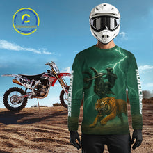 Load image into Gallery viewer, Lightning Tiger Motocross Jersey Custom Dirt Bike Shirts for Men Kid Women Riding Shirt XM407