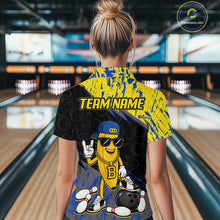 Load image into Gallery viewer, Custom Funny Banana Bowling Team Shirts Bowling Shirt for Women Bowling League Bowling Uniform HNT337