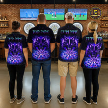 Load image into Gallery viewer, Custom Galaxy Thunder Wolf Darts Board Dart Shirts For Women Darts Team Jerseys Dart League NNT150