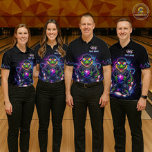 Load image into Gallery viewer, Custom Funny Neon Alligator Bowling Jersey for Men Bowling League Bowling Team Shirts HN294