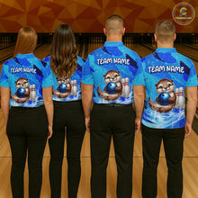 Load image into Gallery viewer, Custom Funny Otte Bowling Jersey for Men Bowling Team Shirts Bowling Gifts Polo &amp; 1/4 Zip HNT269
