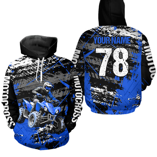 ATV Motocross Hoodie for Men Women Custom ATV Quad Bike for Kid Adult Off Road Hoodie HOT35