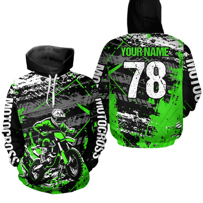 Motocross Hoodie Dirt Bike Off Road Custom Motocross Hoodie Shirt for Men Women HOT24