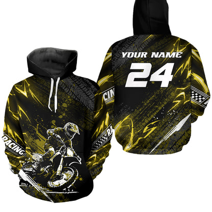 Customized Motocross Hoodie Dirt Bike Off Road Motocross Hoodie Shirt for Men Women HOT23