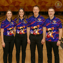 Load image into Gallery viewer, Custom Chihuahua Dog Bowling Jersey for Men Bowling Uniform Polo &amp; 1/4 Zip Bowling Team Shirts HNT262