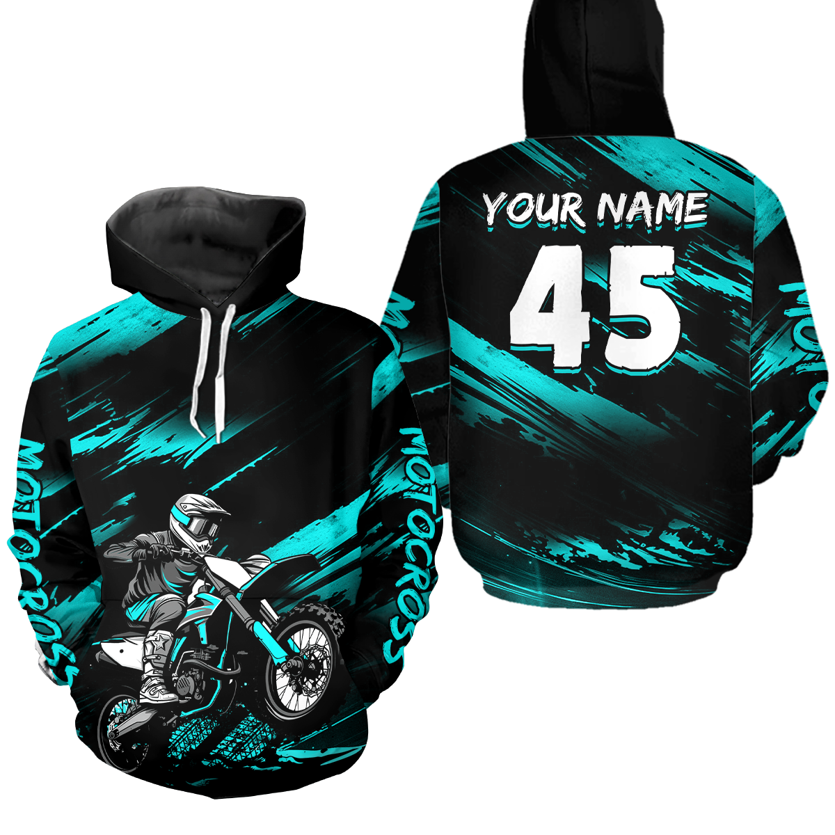 Custom Motocross Racing Hoodie Dirt Bike Motocross Hoodie Shirt for Men Women HOT20