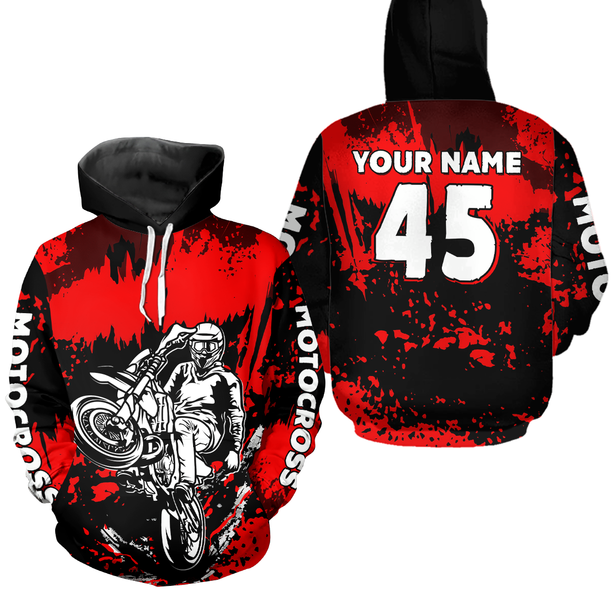 Custom Youth Motocross Hoodie for Kid Men Women Dirt Bike Hoodies Motorcycle Hoodie HOT30