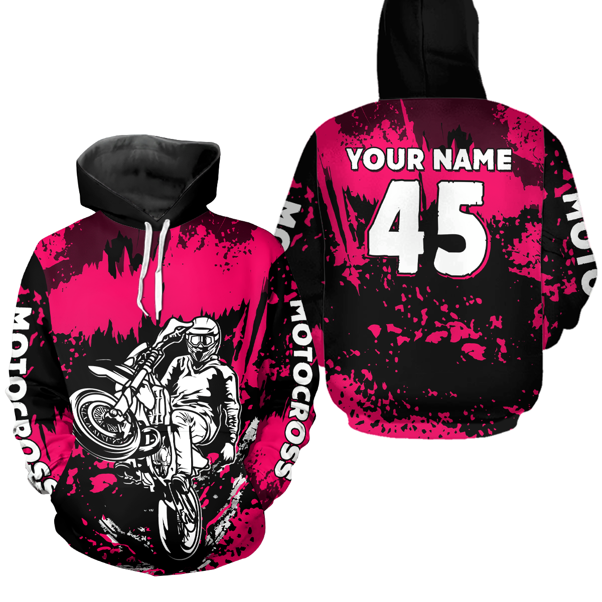 Custom Youth Motocross Hoodie for Kid Men Women Dirt Bike Hoodies Motorcycle Hoodie HOT30