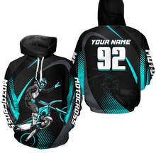Load image into Gallery viewer, Custom Youth Motocross Hoodie Jersey Dirt Bike Racing Motorcycle Hoodie Shirt for Men Women HOT27