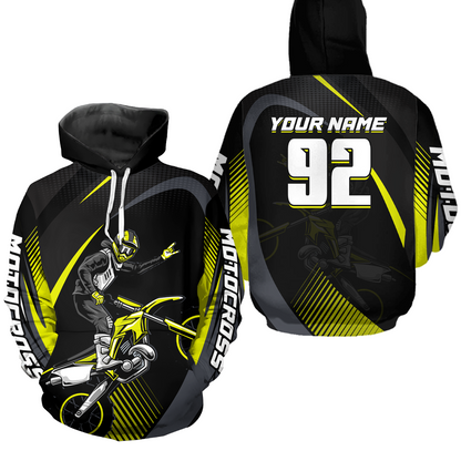 Custom Youth Motocross Hoodie Jersey Dirt Bike Racing Motorcycle Hoodie Shirt for Men Women HOT27