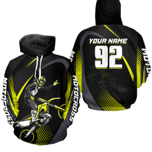 Load image into Gallery viewer, Custom Youth Motocross Hoodie Jersey Dirt Bike Racing Motorcycle Hoodie Shirt for Men Women HOT27