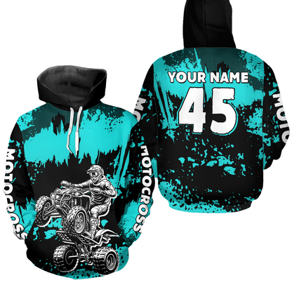 Custom ATV Motocross Hoodie for Kid Adult ATV Quad Bike Off Road Hoodie for Men Women HOT32