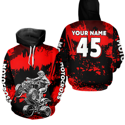 Custom ATV Motocross Hoodie for Kid Adult ATV Quad Bike Off Road Hoodie for Men Women HOT32