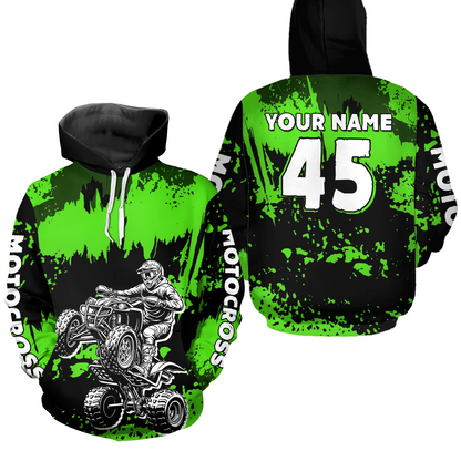 Custom ATV Motocross Hoodie for Kid Adult ATV Quad Bike Off Road Hoodie for Men Women HOT32
