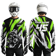 Load image into Gallery viewer, Green ATV Motocross Shirts Kid Men Women Custom Quad Bike Off-Road Shirt UPF30+ DNT60