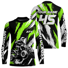 Load image into Gallery viewer, Green ATV Motocross Shirts Kid Men Women Custom Quad Bike Off-Road Shirt UPF30+ DNT60