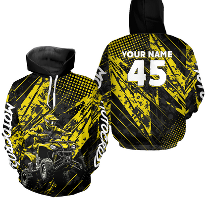 ATV Motocross Hoodie for Kid Adult Custom ATV Quad Bike Off Road Hoodie for Men Women HOT34