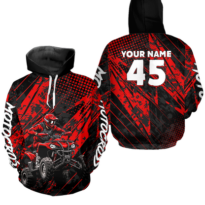 ATV Motocross Hoodie for Kid Adult Custom ATV Quad Bike Off Road Hoodie for Men Women HOT34