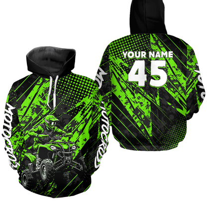 ATV Motocross Hoodie for Kid Adult Custom ATV Quad Bike Off Road Hoodie for Men Women HOT34
